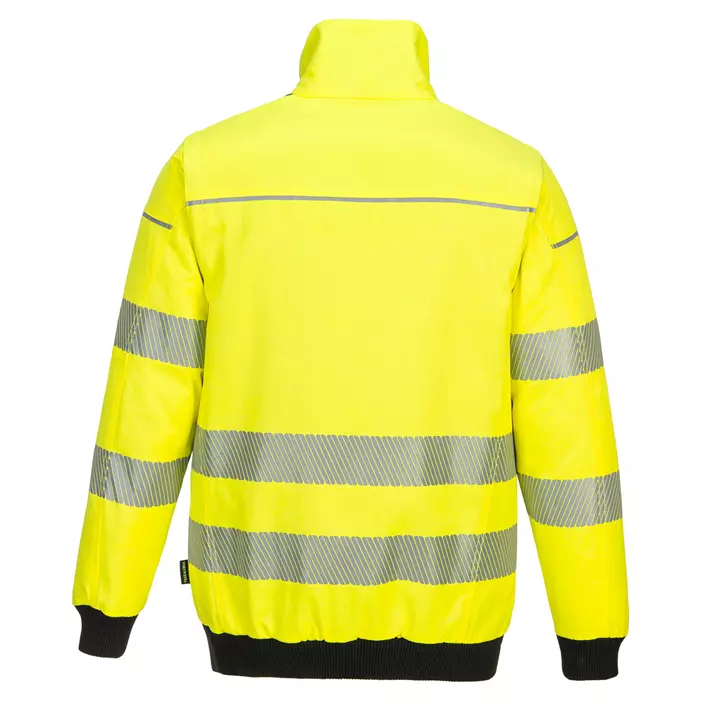 Portwest PW3 3-in-1 pilot jacket, Hi-vis Yellow/Black, large image number 2