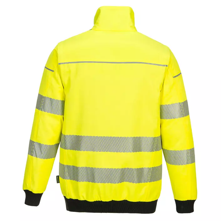 Portwest PW3 3-in-1 pilot jacket, Hi-vis Yellow/Black, large image number 2