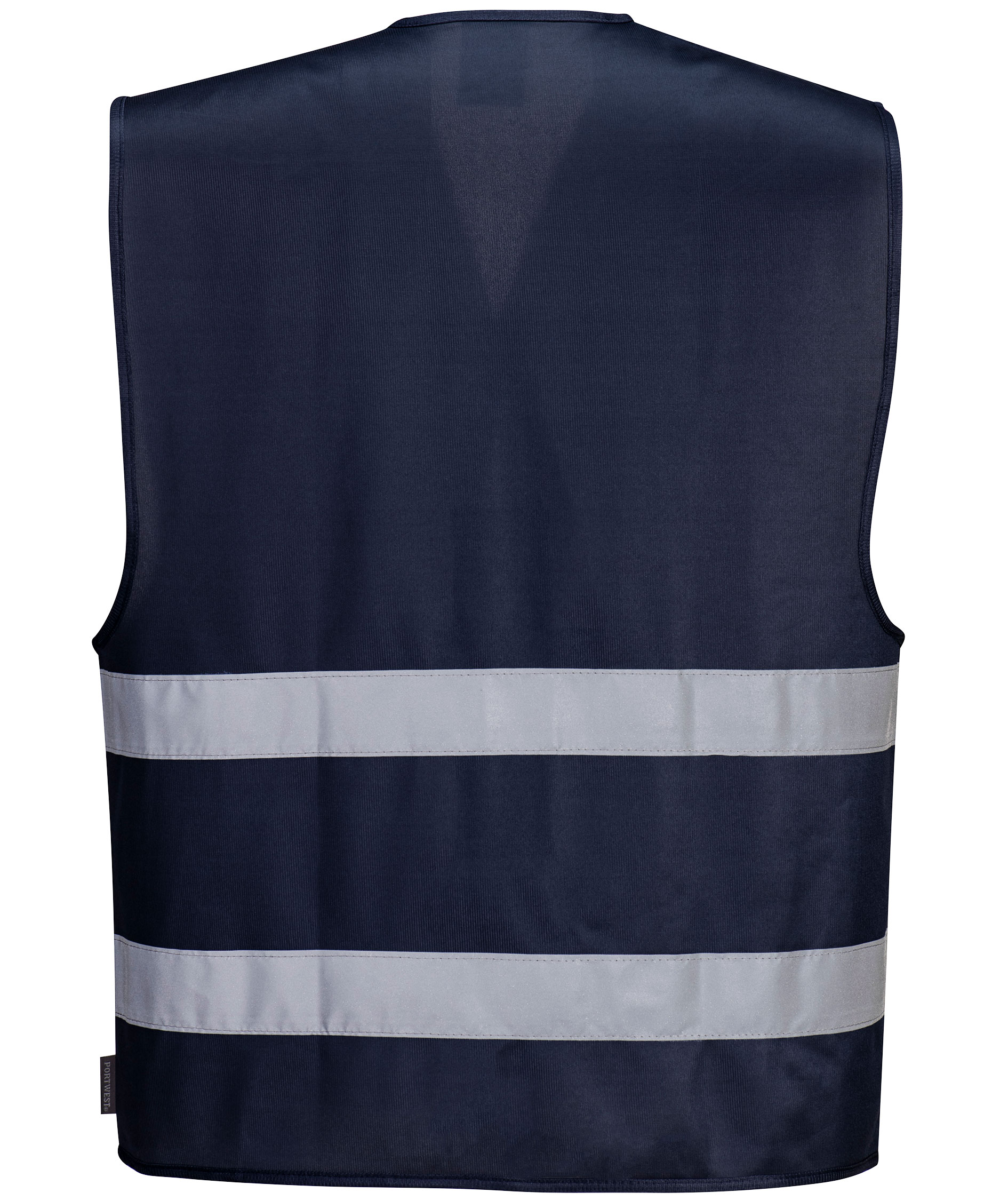 Portwest Iona cover vest with reflective tape, Marine Blue, large image number 1