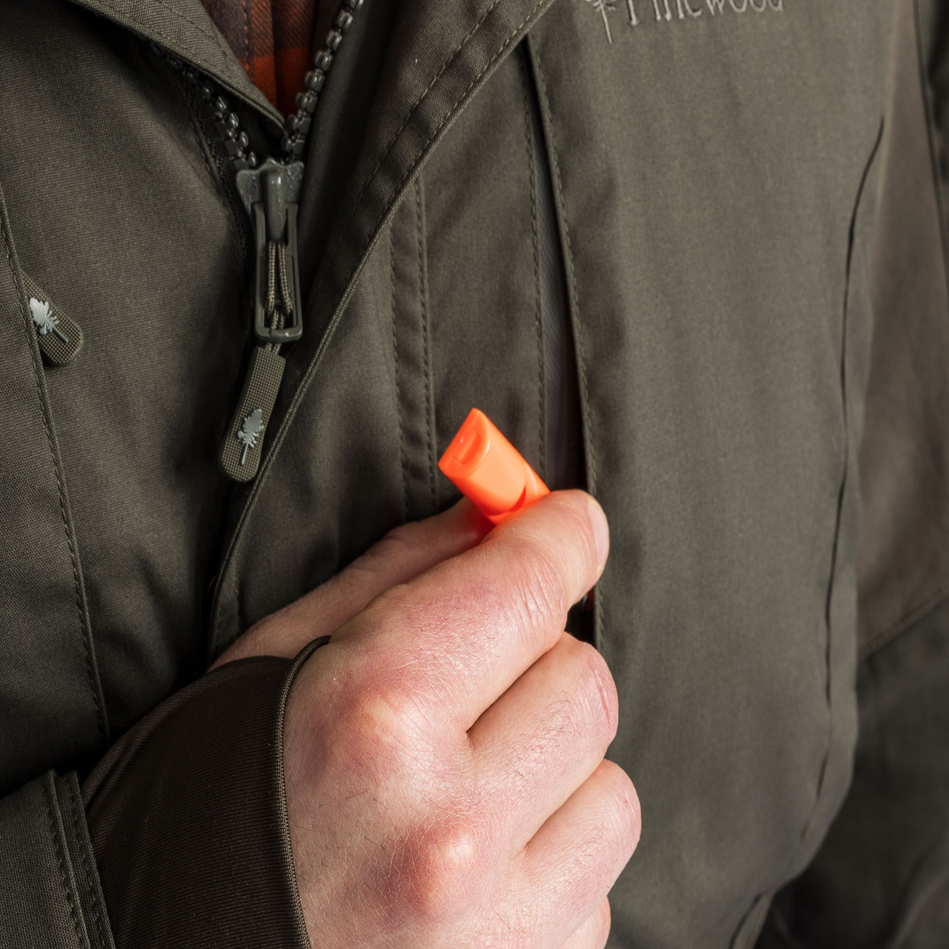 Pinewood Dog Sports Trainer jakke, Moss green, large image number 8