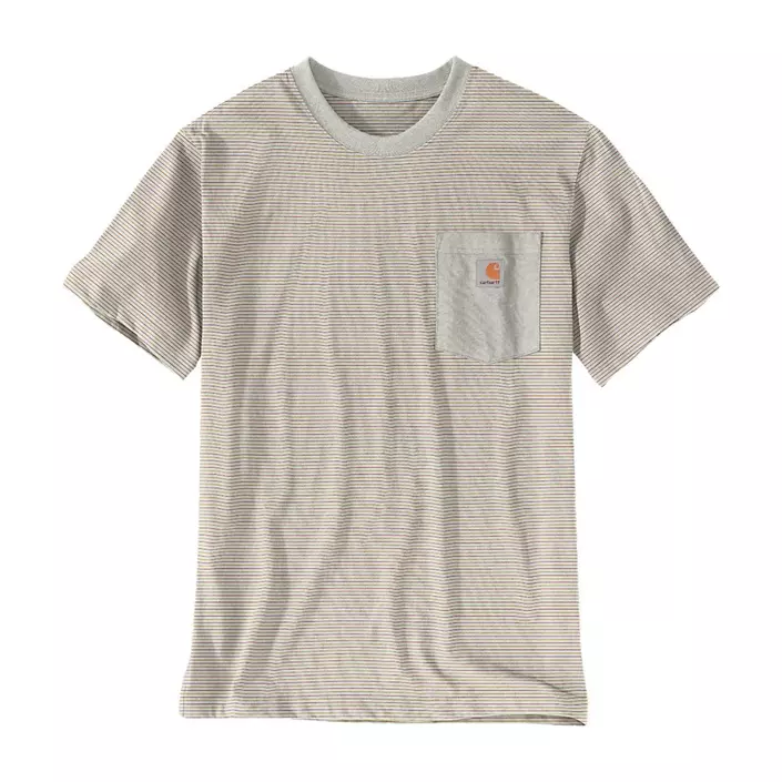 Carhartt T-shirt, Malt/Apple Butter Stripe, large image number 0
