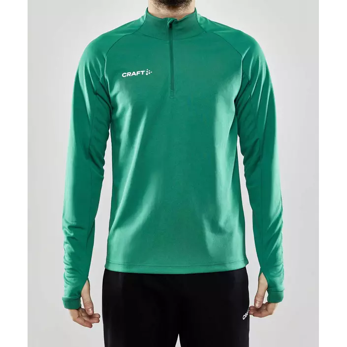 Craft Evolve Halfzip sweatshirt, Team green, large image number 1