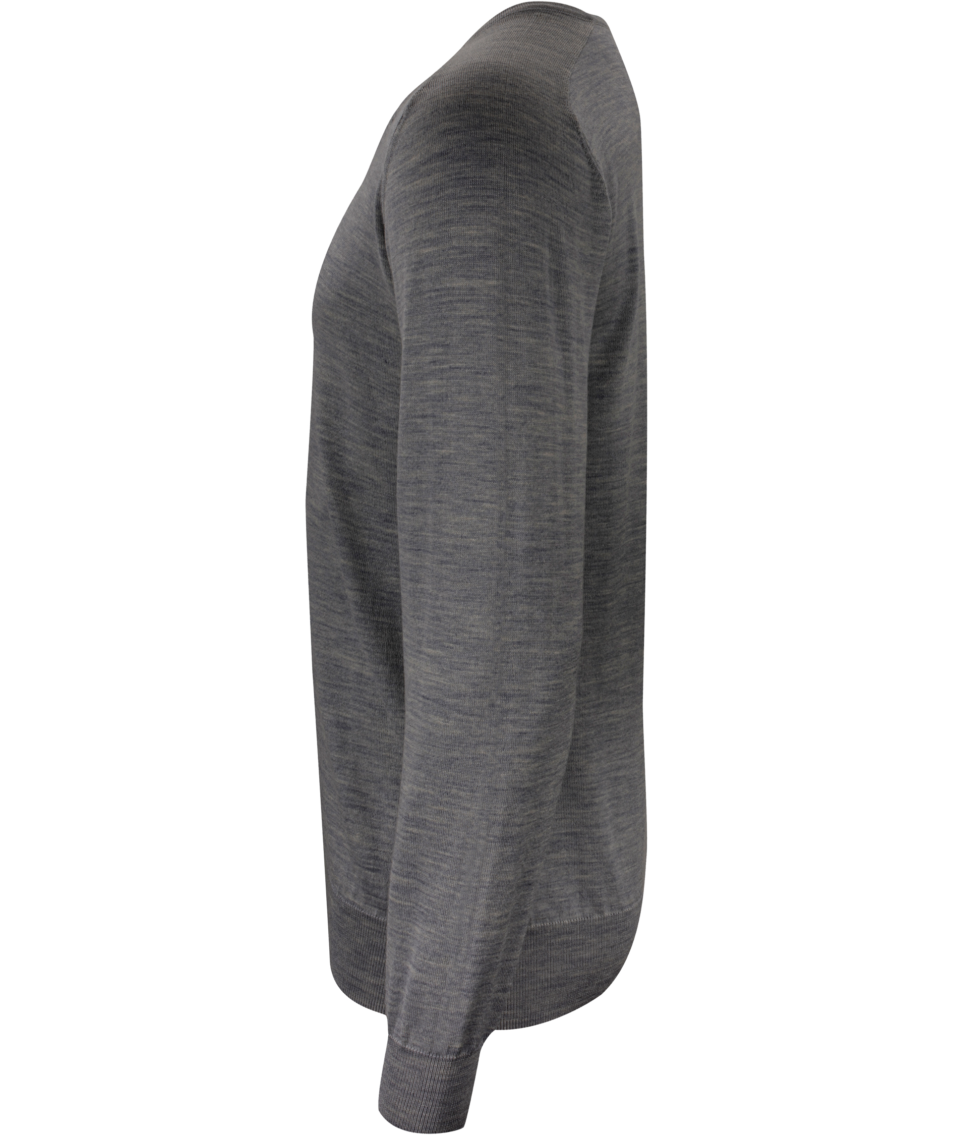 J. Harvest & Frost knitted pullover with merino wool, Dark Grey Melange, large image number 2