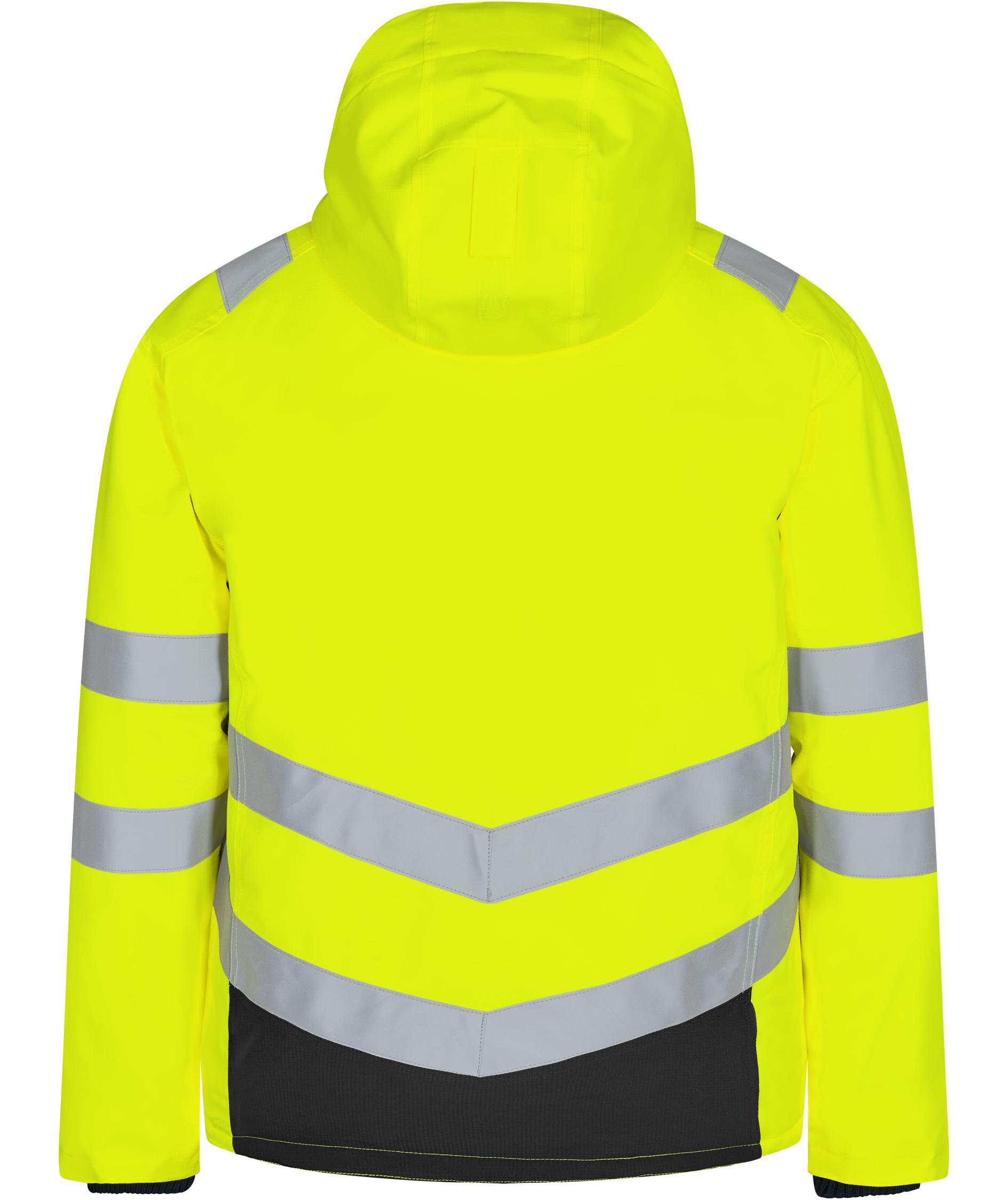 Engel Safety winter jacket, Hi-vis Yellow/Black