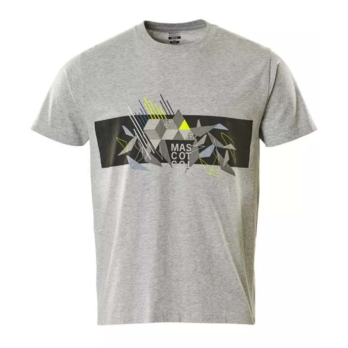 Mascot Accelerate Safe T-shirt, Grey Melange/Hi-Vis Yellow, large image number 0