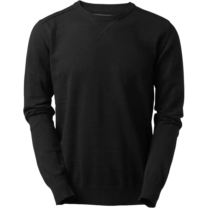 South West fitzroy stickad tröja, Black, large image number 0
