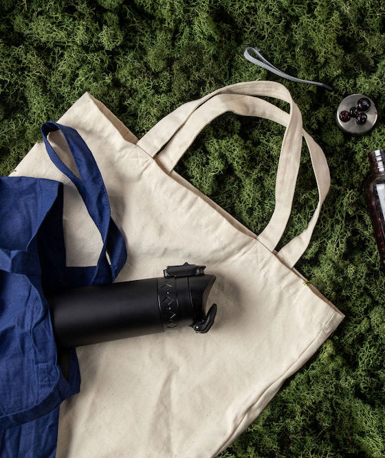 Nightingale cotton bag, Nature