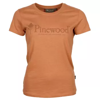 Pinewood Outdoor Life T-shirt dam, Ljus Terracotta