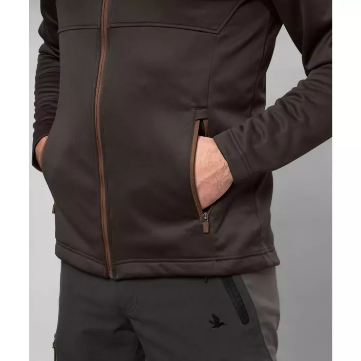 Seeland Elliot fleece jacket, Dark brown, large image number 5