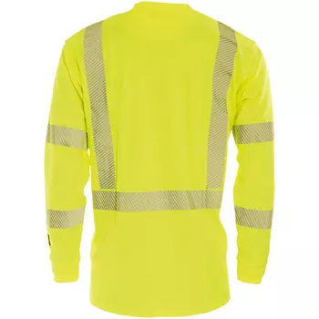 Tranemo long-sleeved T-shirt, Hi-Vis Yellow