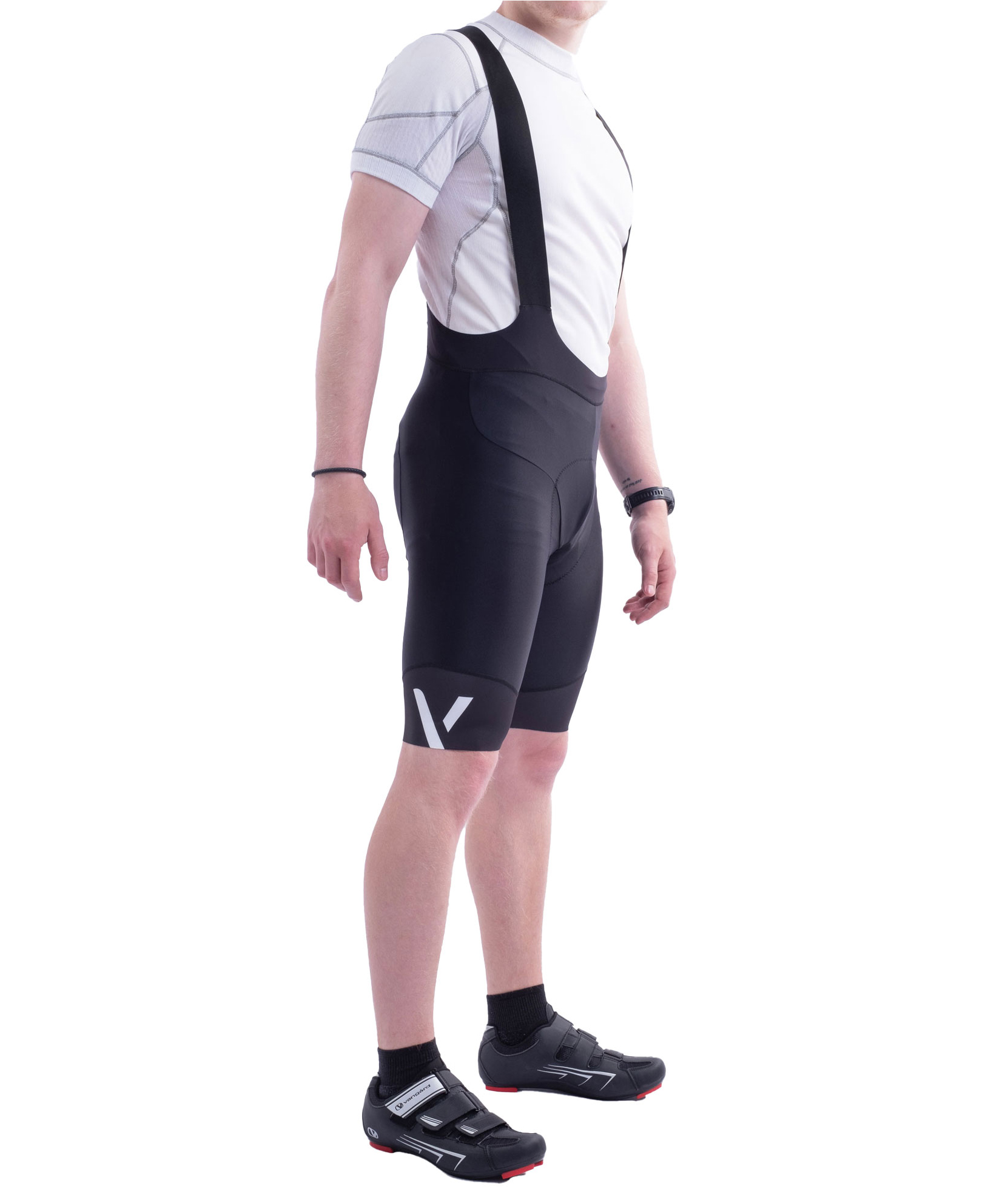 Vang&agrave;rd Allround bib bike shorts, Black, large image number 6