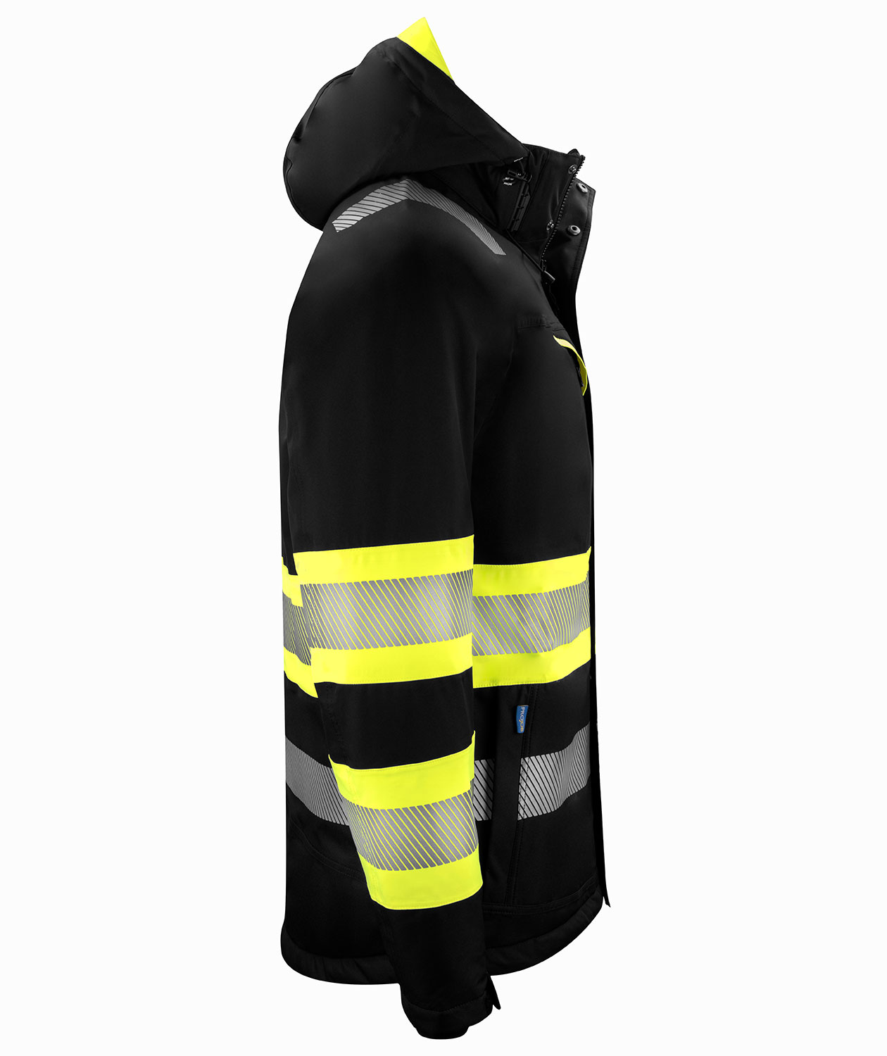 ProJob winter jacket 6446, Hi-vis Yellow/Black, large image number 2