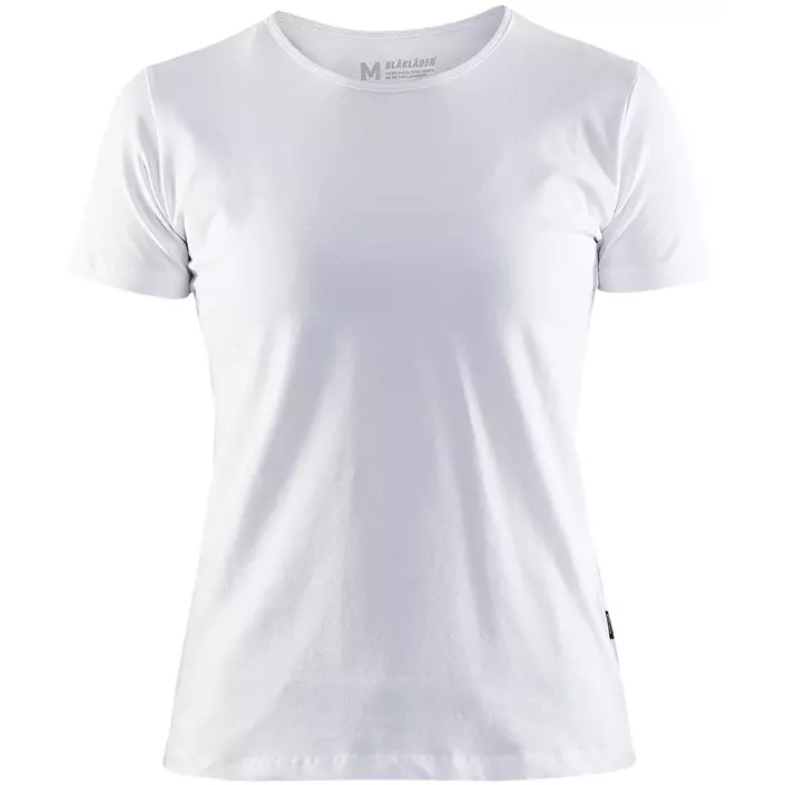 Blåkläder dame T-skjorte, Hvit, large image number 0