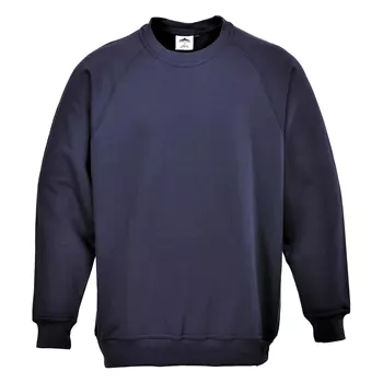 Portwest Roma sweatshirt, Marinblå