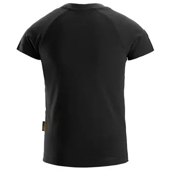 Snickers Logo T-Shirt für Kinder, Schwarz