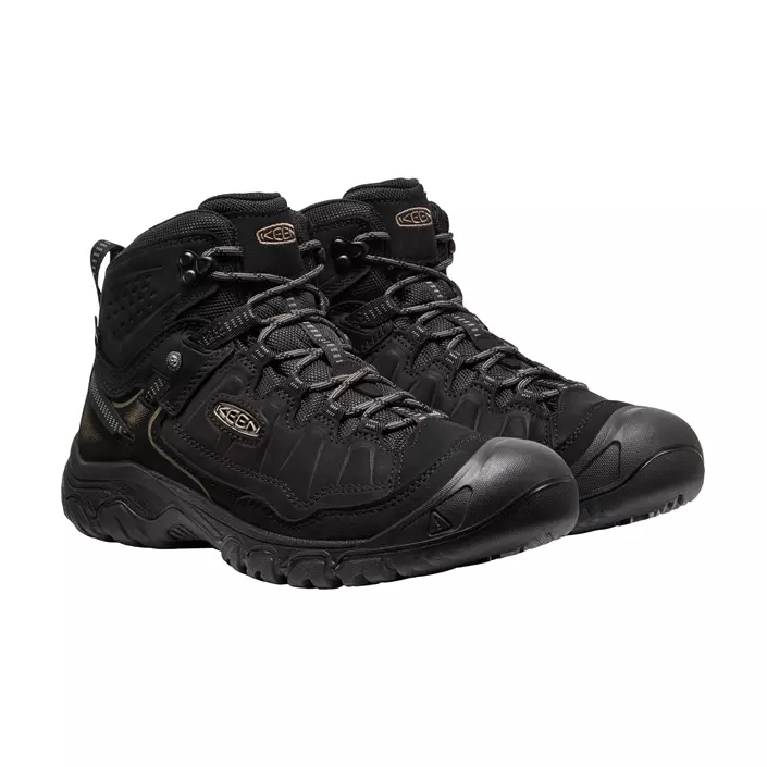 Keen Targhee IV MID WP vandrarkängor, Black, large image number 4