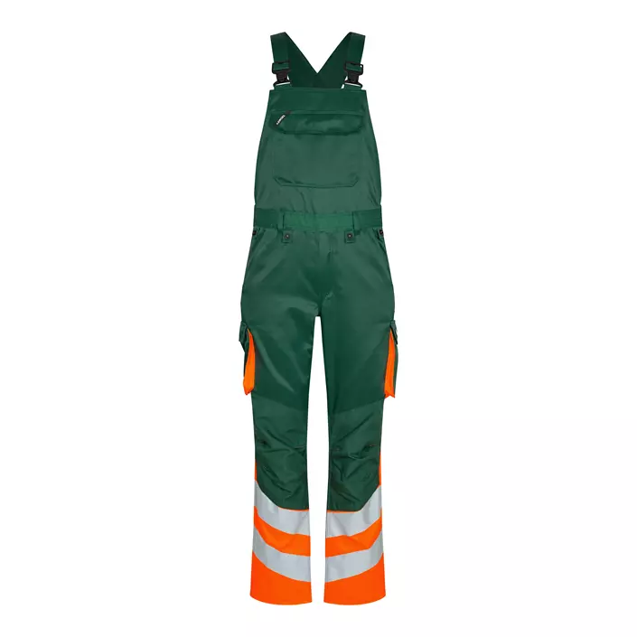 Engel Safety Light overalls, Grøn/Hi-vis Orange, large image number 0