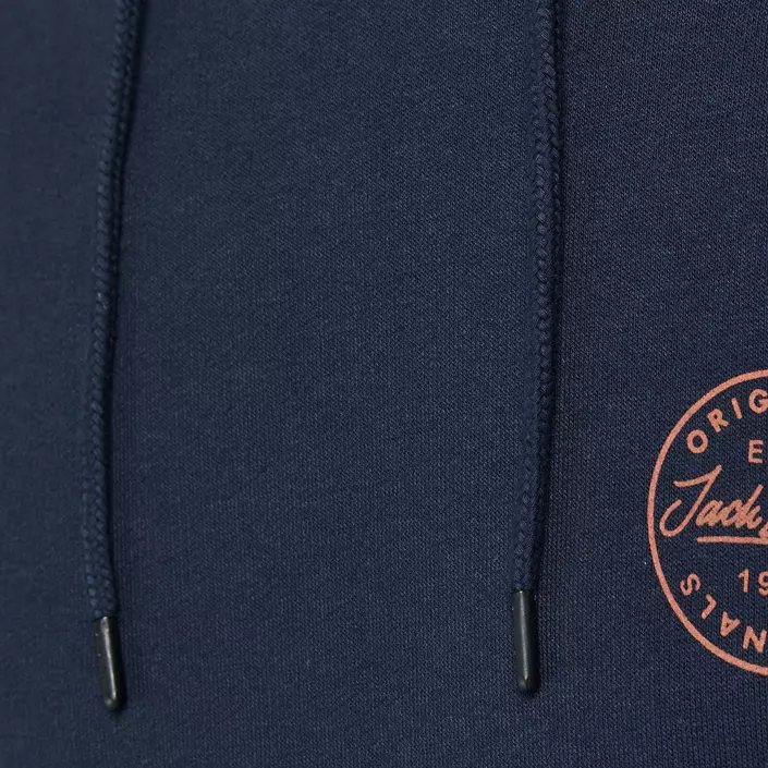 Jack & Jones JJESHARK Plus Size hoodie, Navy Blazer Chill, large image number 3