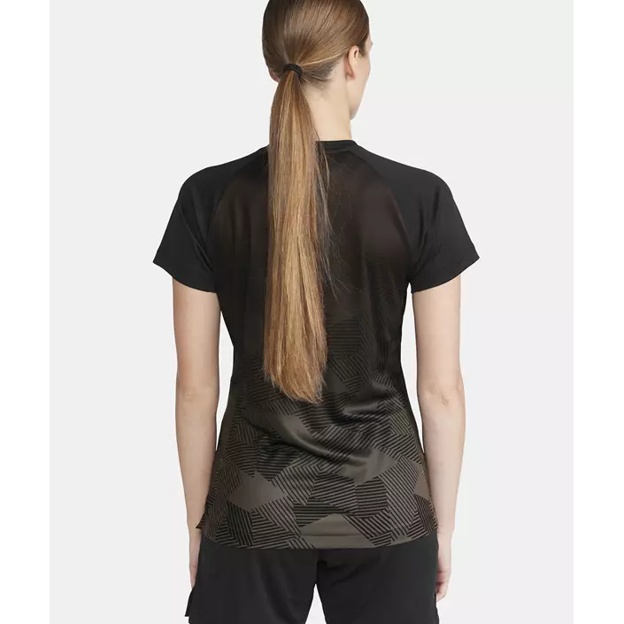 Craft Premier Fade Jersey Damen T-Shirt, Black, large image number 6