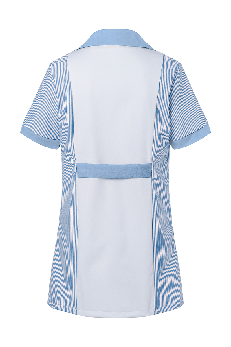 Karlowsky Penelope kort&aelig;rmet dame tunika, White/light blue, large image number 1