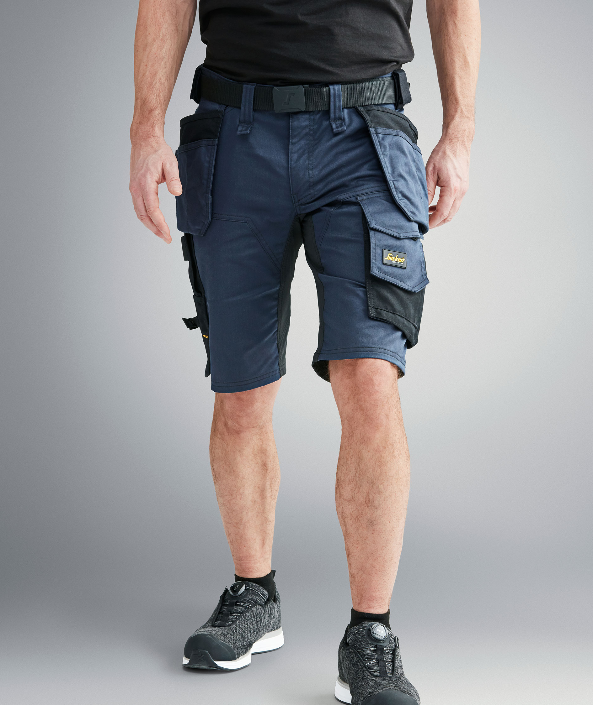 Snickers AllroundWork craftsman shorts 6141, Navy/Black