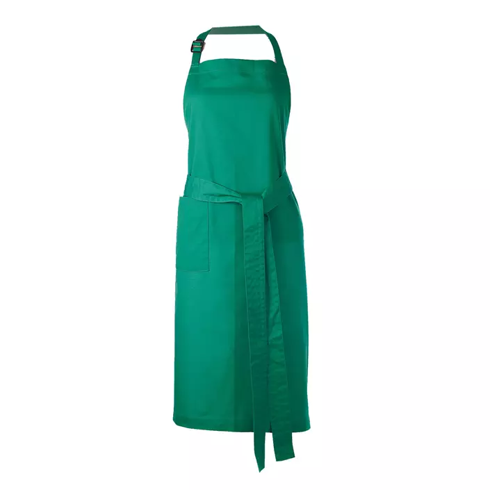 Toni Lee Kron bib apron with pocket, Green, Green, large image number 0