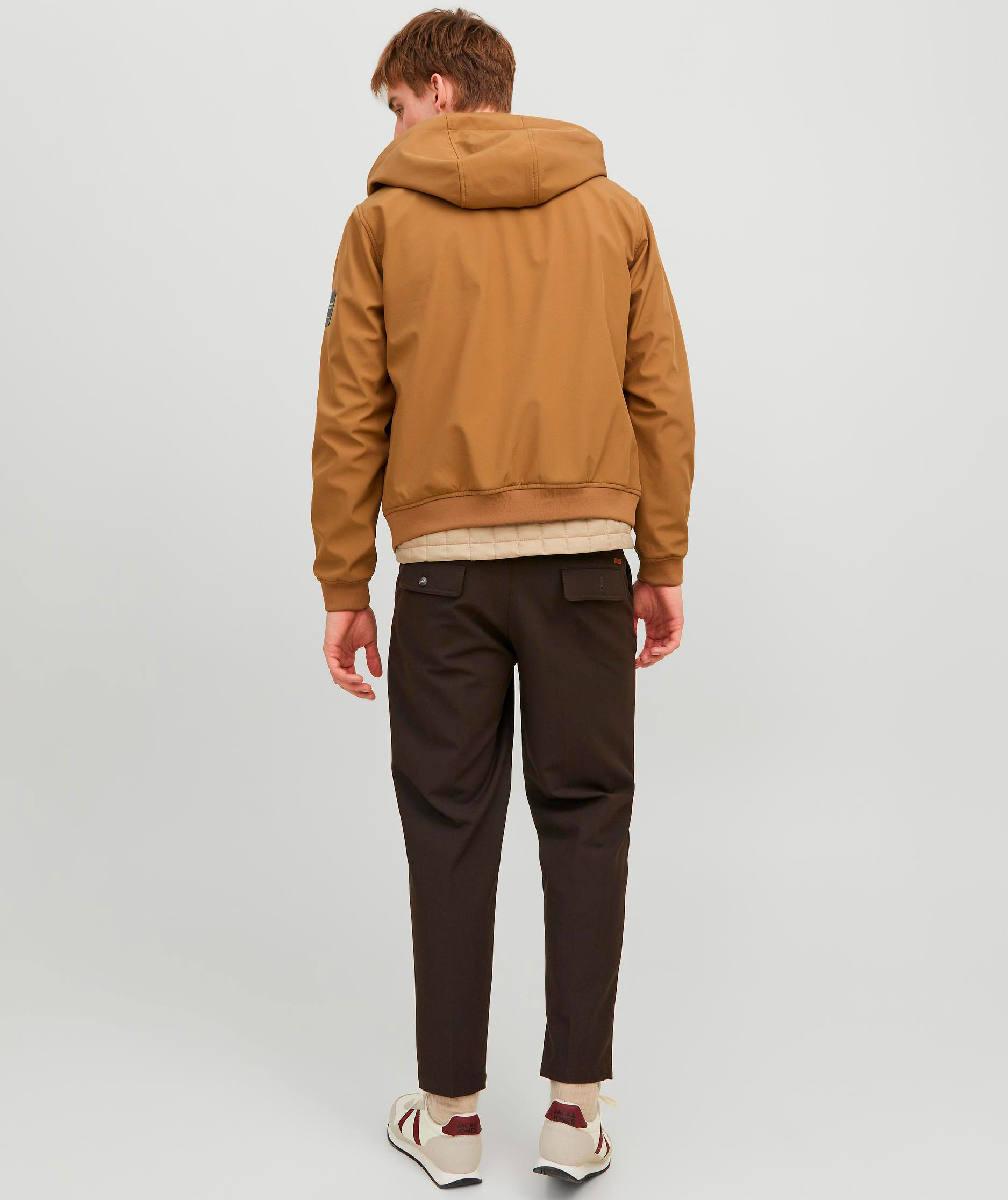 Jack & Jones JJEBASIC softshelljacka, Otter, large image number 2