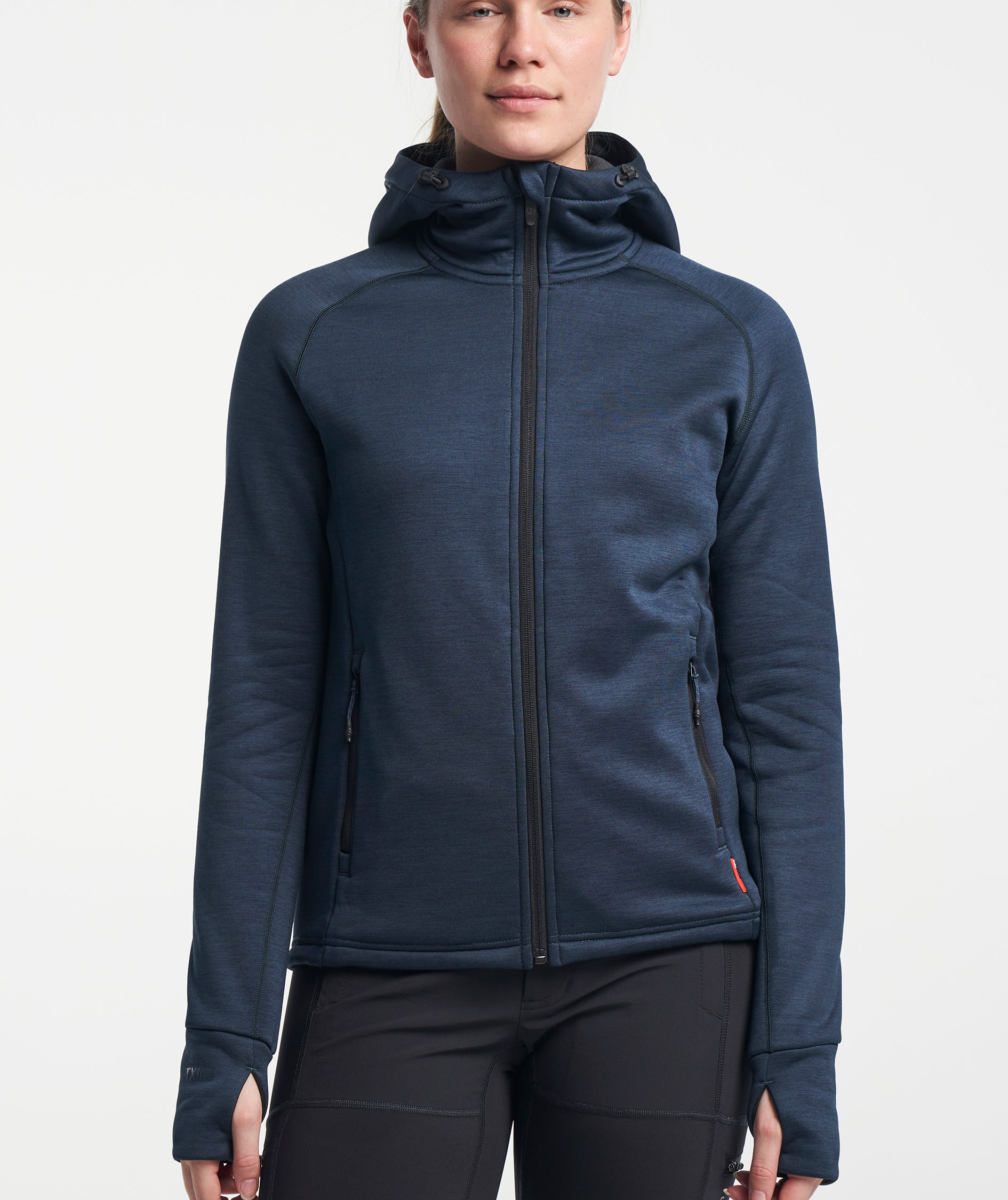 Tenson TXlite women's hoodie with full zipper, Dark blue, large image number 6