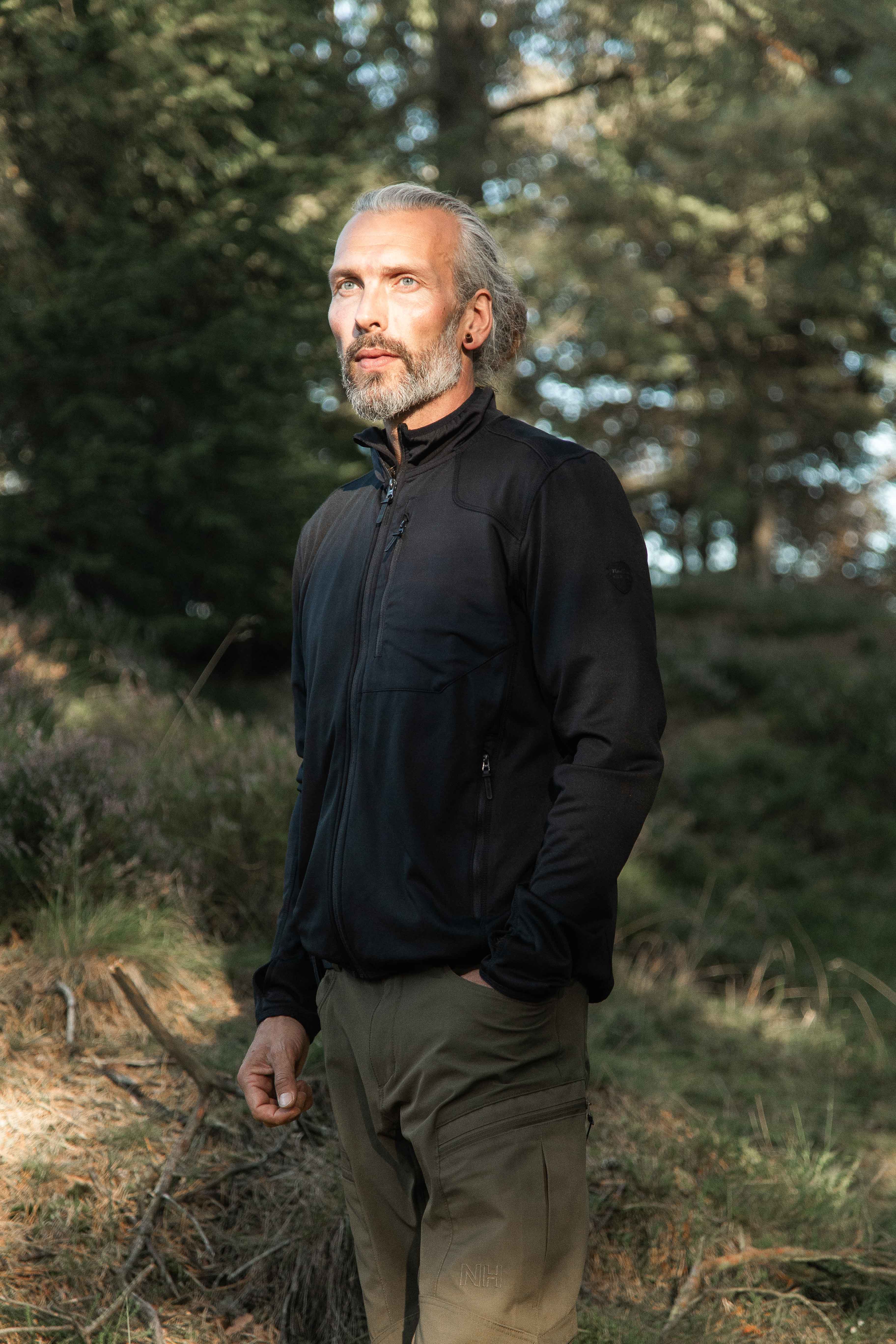 Northern Hunting Fiak fleece jacket, Anthracite, large image number 7