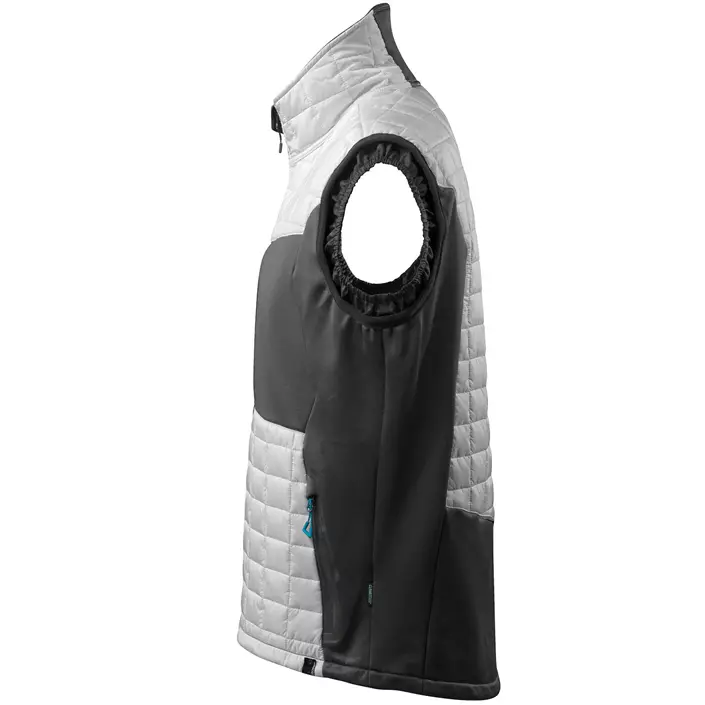 Mascot Advanced winter vest, White/Dark Antracit, large image number 1