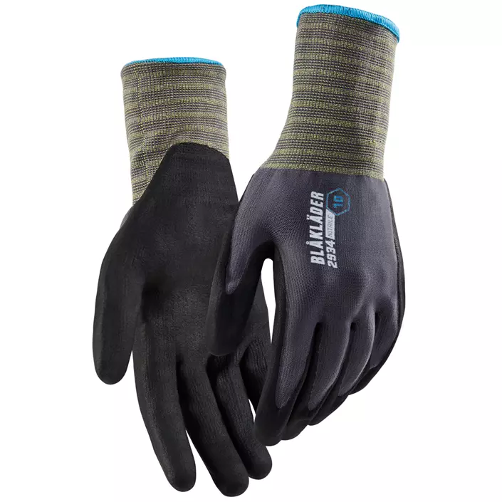 Blåkläder 2934 nitril arbetshandskar, Grå, large image number 0