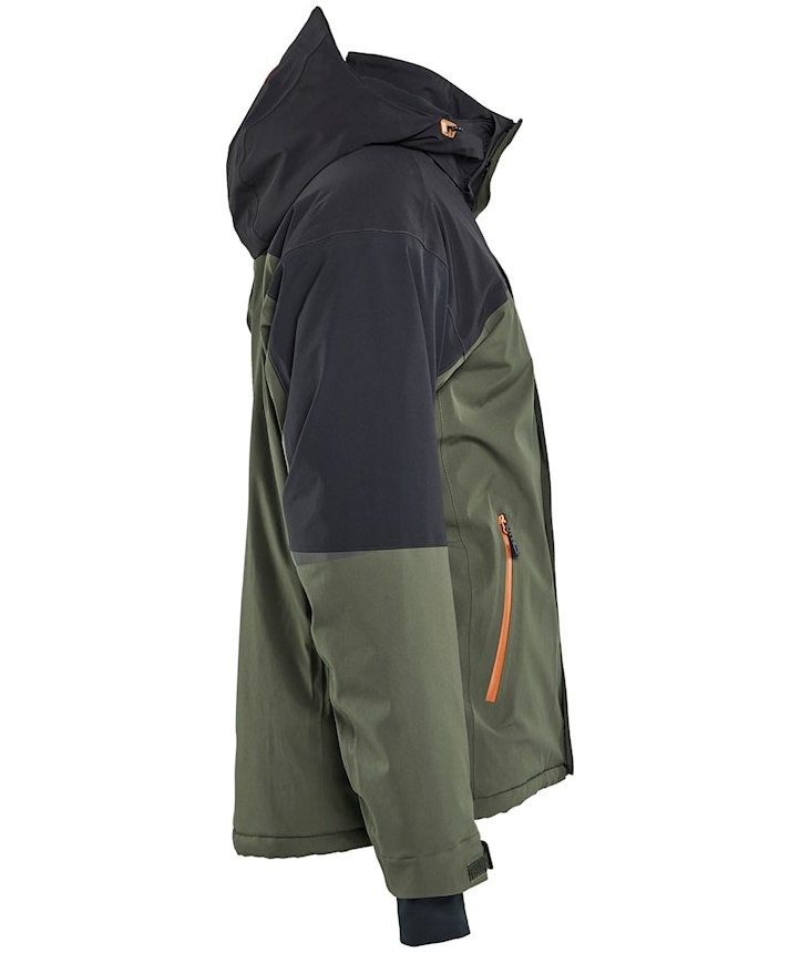 Bl&aring;kl&auml;der Striker vinterjacka full stretch, Skogsgr&ouml;n/Rost, large image number 2