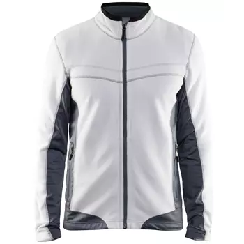 Blåkläder Microfleece jakke, Hvid/Grå
