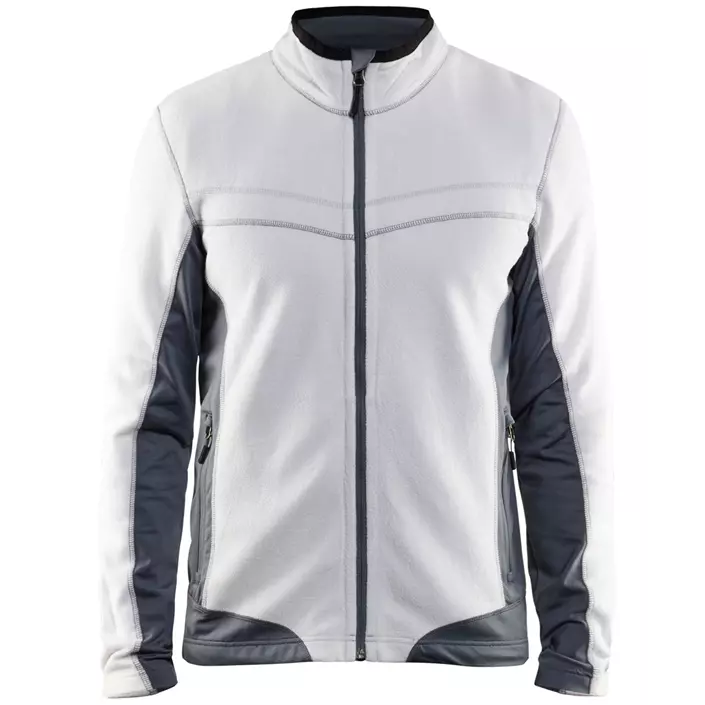 Blåkläder Microfleece jacket, White/Grey, large image number 0