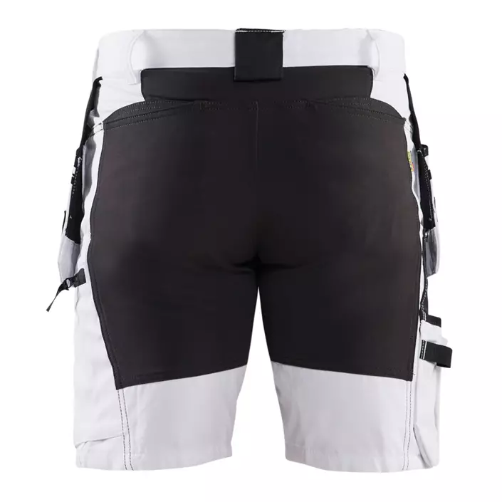 Blåkläder X1900 craftsman shorts, White/Black, large image number 1