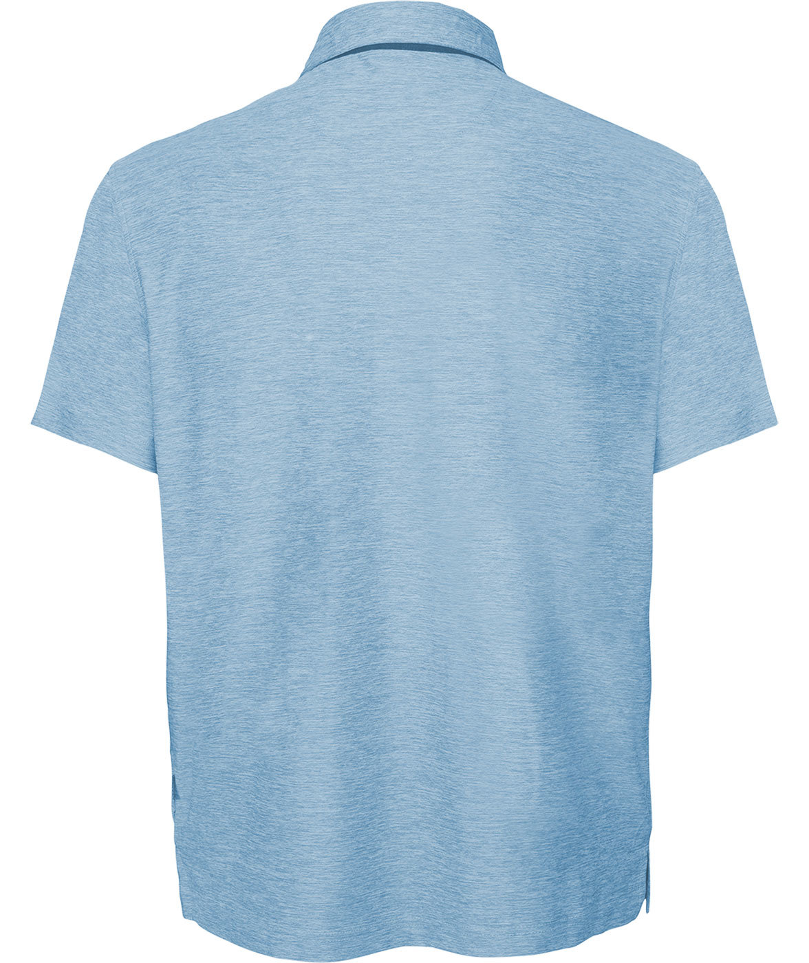 Pitch Stone polo T-shirt, Light blue melange