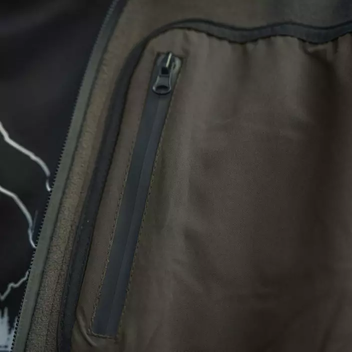 Seeland Rogue Solid Fleece Wendejacke, Grizzly Brown/Demitasse Brown, large image number 6