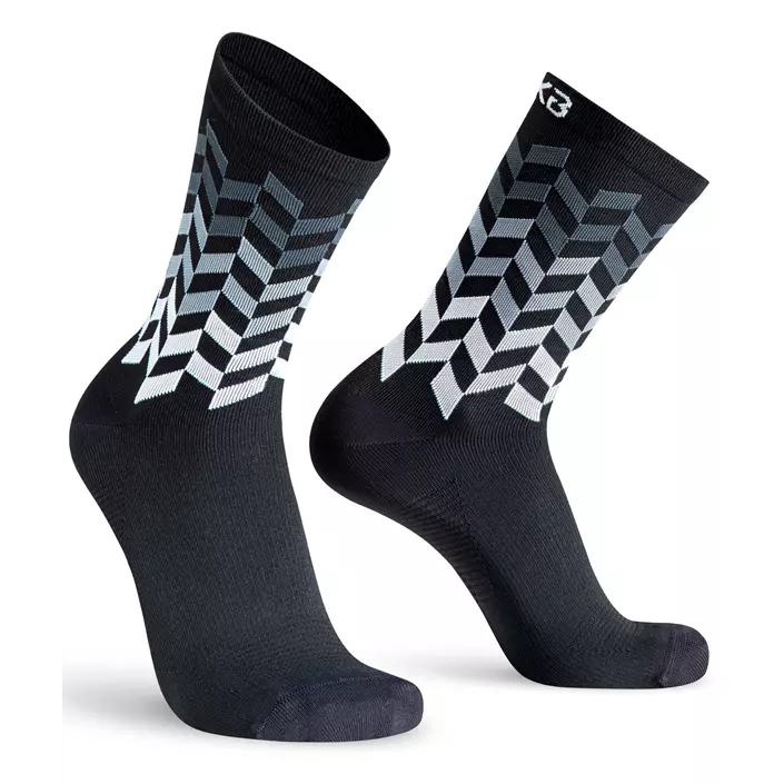 Oxyburn Draw 1206 socks, Black, large image number 0