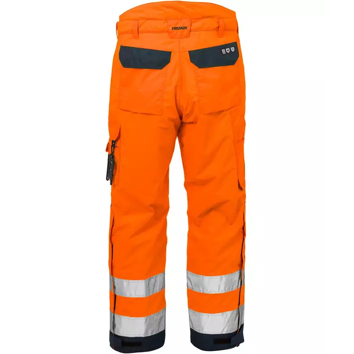 Fristads Airtech® vinter bukse, Hi-vis Oransje/Marineblå, large image number 3