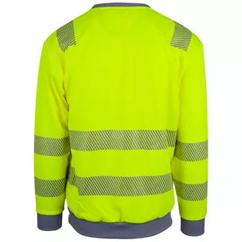 YOU Trelleborg  sweatshirt with reflectors, Hi-Vis Yellow