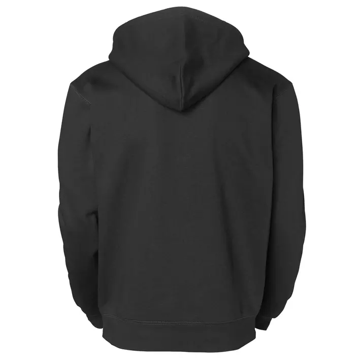 South West Parry hoodie med blixtlås, Svart, large image number 2