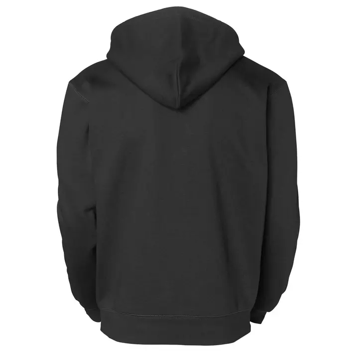 South West Parry hoodie med blixtlås, Svart, large image number 2
