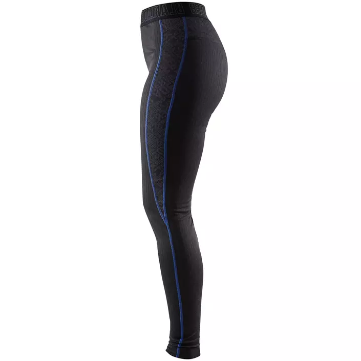 Blåkläder Light women's thermal underwear set, Black/grain blue, large image number 3