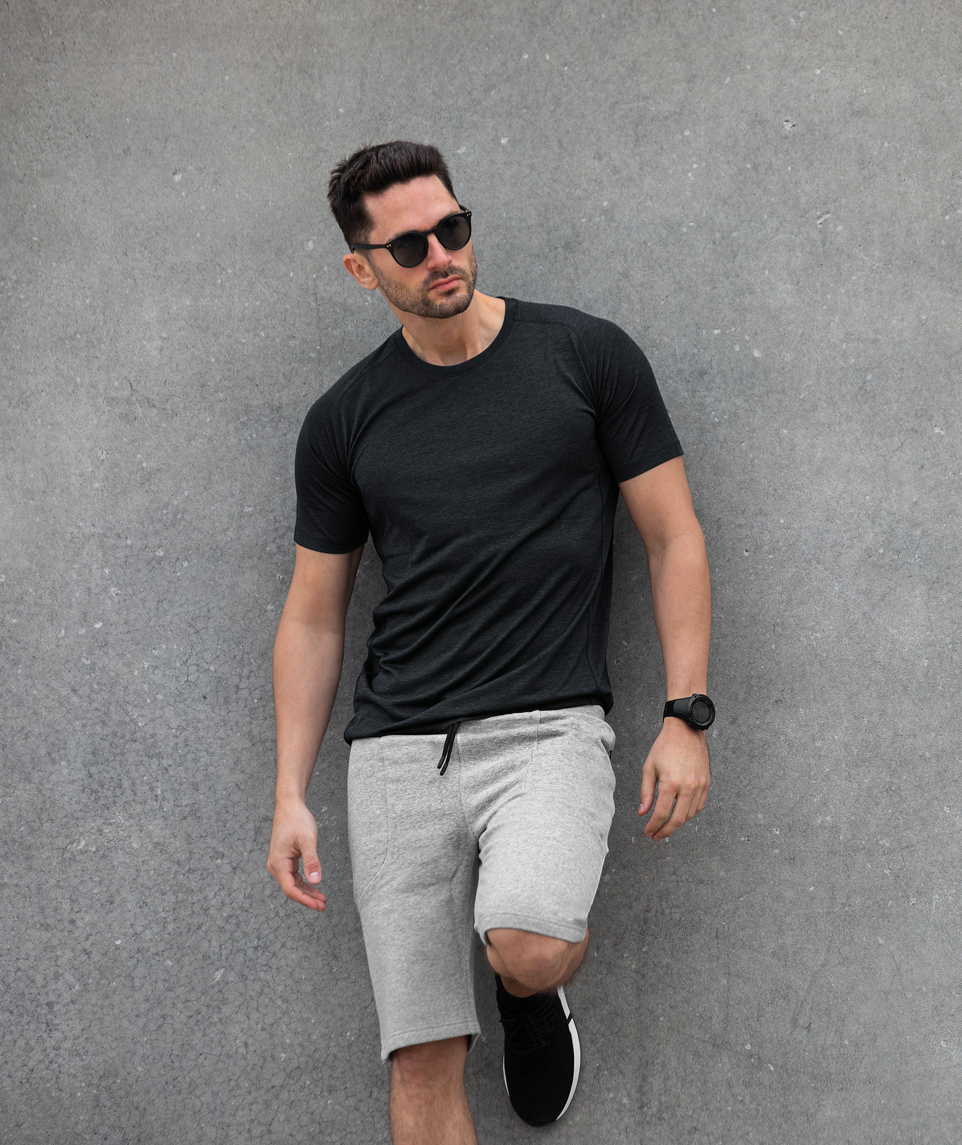 Nimbus Play Freemont T-shirt, Sort melange, large image number 6