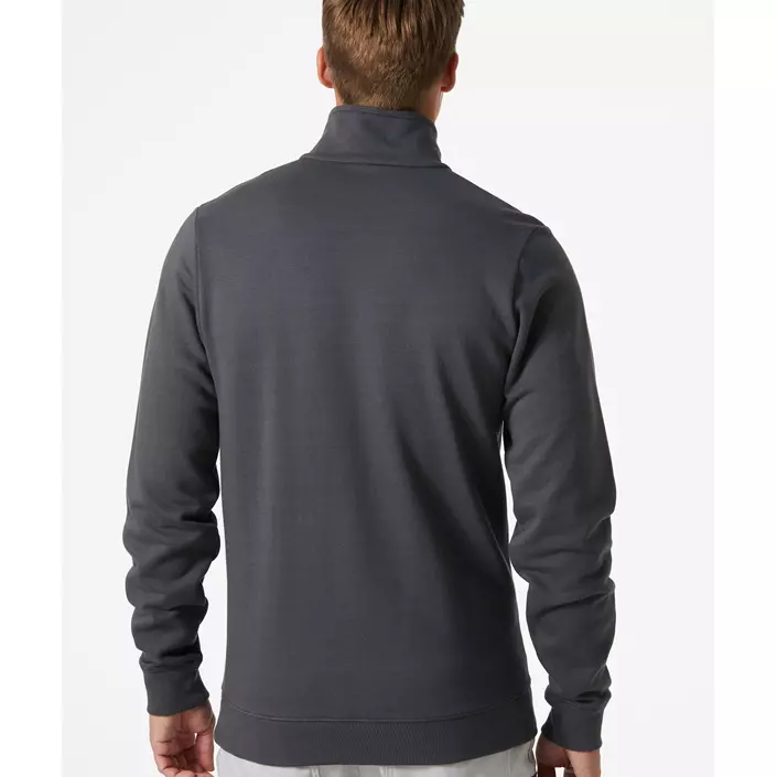 Helly Hansen Classic half zip sweatshirt, Dark Grey, large image number 3