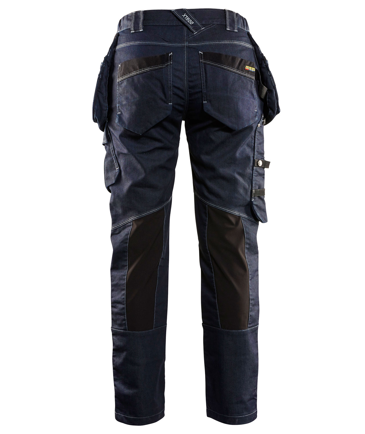 Bl&aring;kl&auml;der hantverksbyxa dam