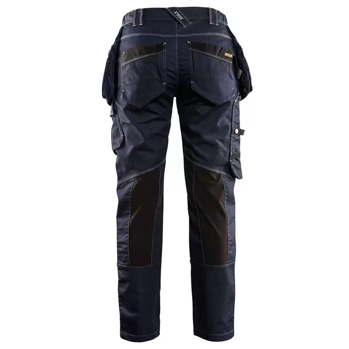 Blåkläder women's craftsman trousers, Marine Blue/Black, large image number 1