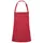 Karlowsky Basic bib apron with pockets, Raspberry Red, Raspberry Red, swatch