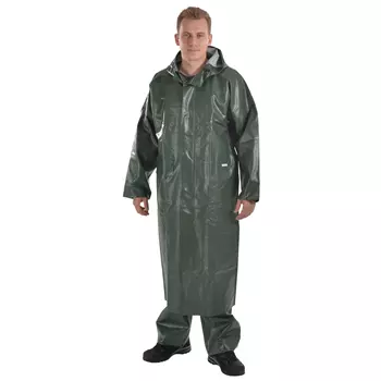 Ocean Offshore long rain jacket, Olive Green