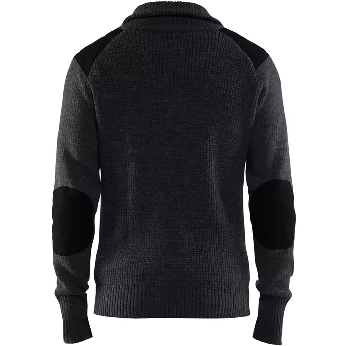 Blåkläder wool sweater, Dark Grey/Black, large image number 1